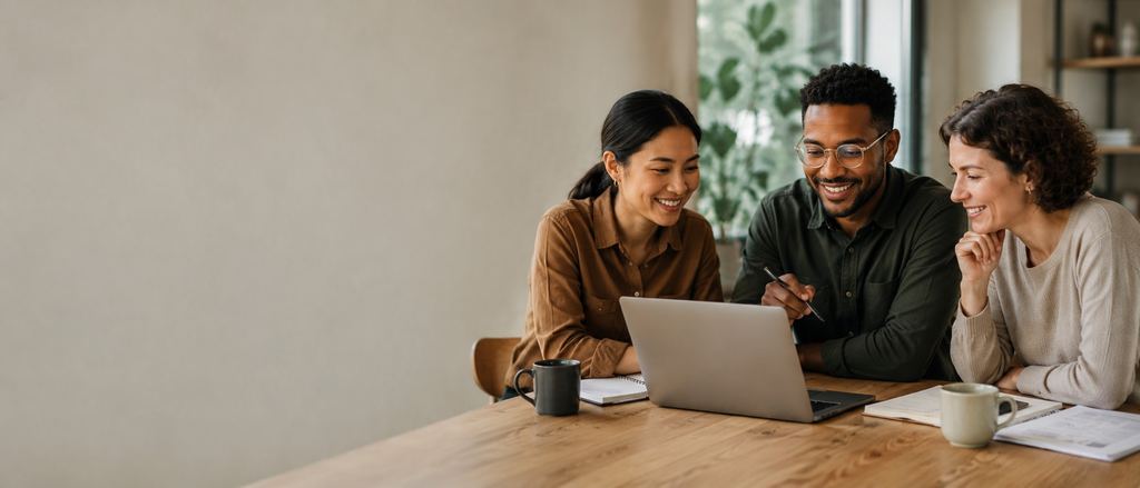 Collega's die samen klantinzichten bespreken